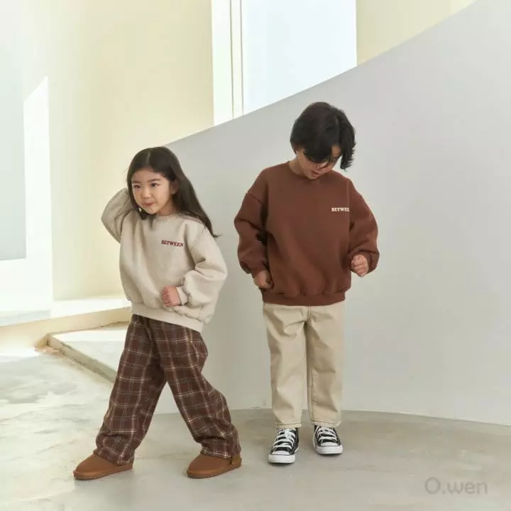 O Wen - Korean Children Fashion - #designkidswear - Between Sweatshirt - 4
