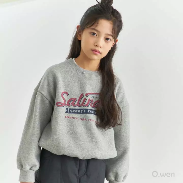 O Wen - Korean Children Fashion - #discoveringself - Lian Crop Sweatshirt - 11