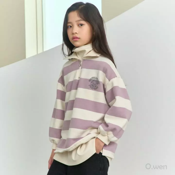 O Wen - Korean Children Fashion - #discoveringself - Edison Peach Turtleneck Tee - 6