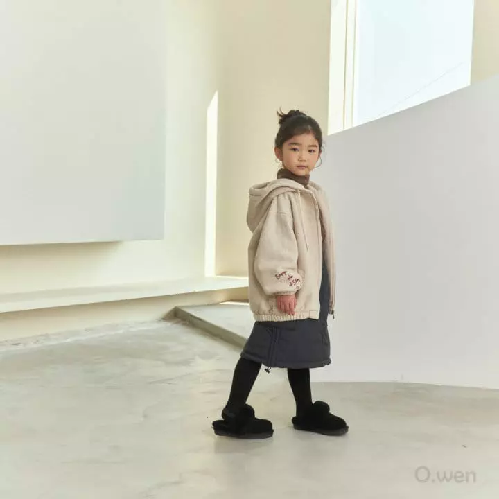 O Wen - Korean Children Fashion - #fashionkids - Fliffy Hoody Zip-up - 6
