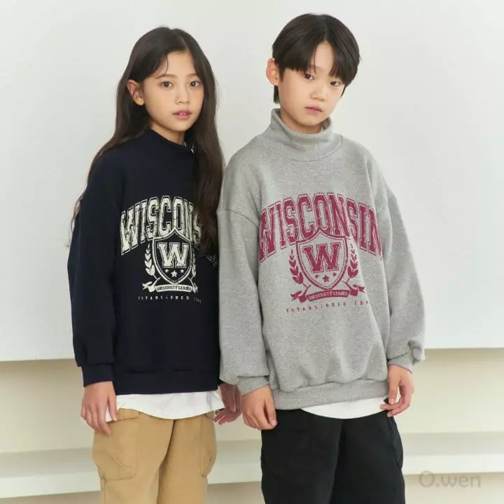 O Wen - Korean Children Fashion - #fashionkids - Ani Turtleneck Sweatshirt - 10