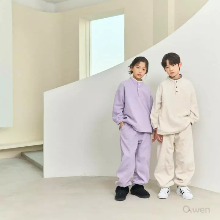 O Wen - Korean Children Fashion - #kidsshorts - Fleece Pants - 6