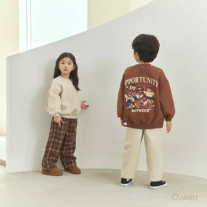 O Wen - Korean Children Fashion - #kidsshorts - Between Sweatshirt - 6