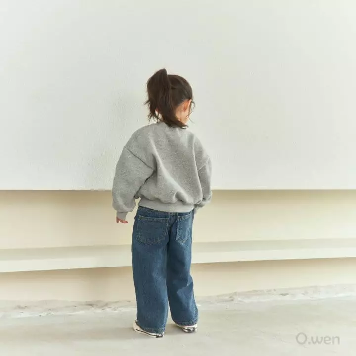 O Wen - Korean Children Fashion - #kidsstore - Wide Jeans - 5