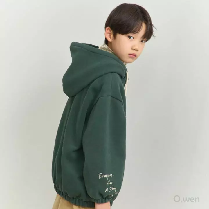 O Wen - Korean Children Fashion - #kidzfashiontrend - Fliffy Hoody Zip-up - 9
