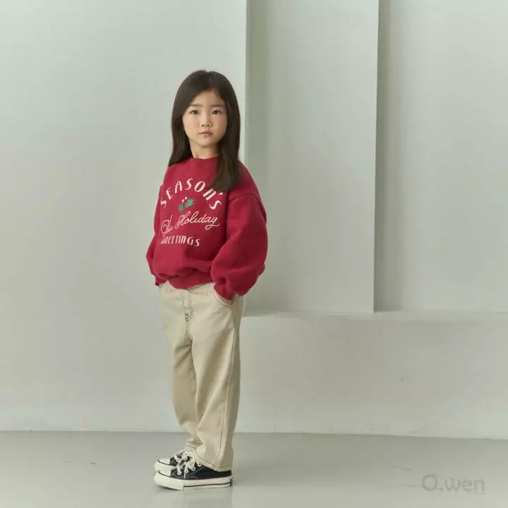 O Wen - Korean Children Fashion - #kidzfashiontrend - Holly Sweatshirt - 2