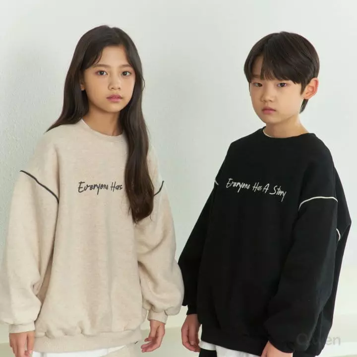 O Wen - Korean Children Fashion - #kidzfashiontrend - Story Sweatshirt - 12