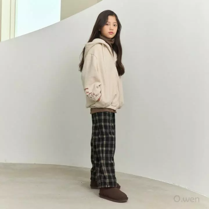 O Wen - Korean Children Fashion - #littlefashionista - Fliffy Hoody Zip-up - 11