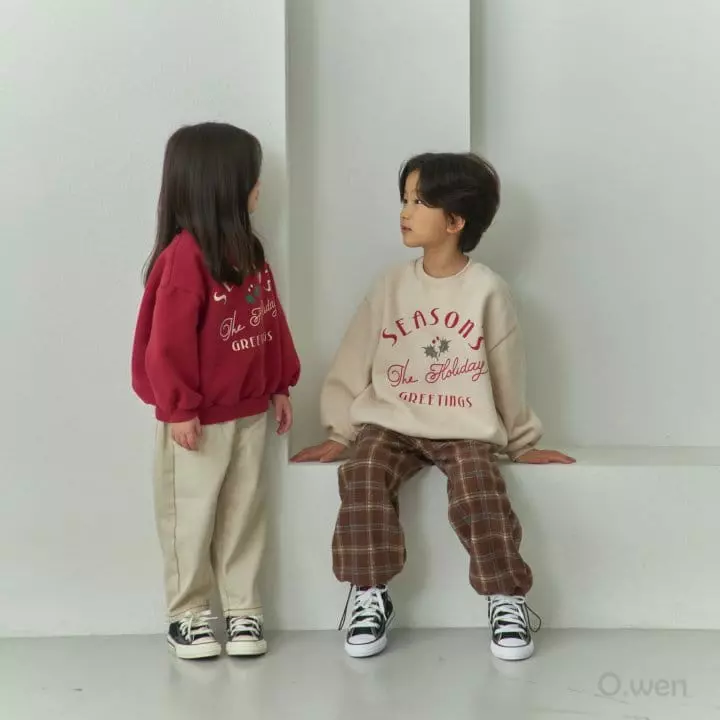 O Wen - Korean Children Fashion - #magicofchildhood - Holly Sweatshirt - 5
