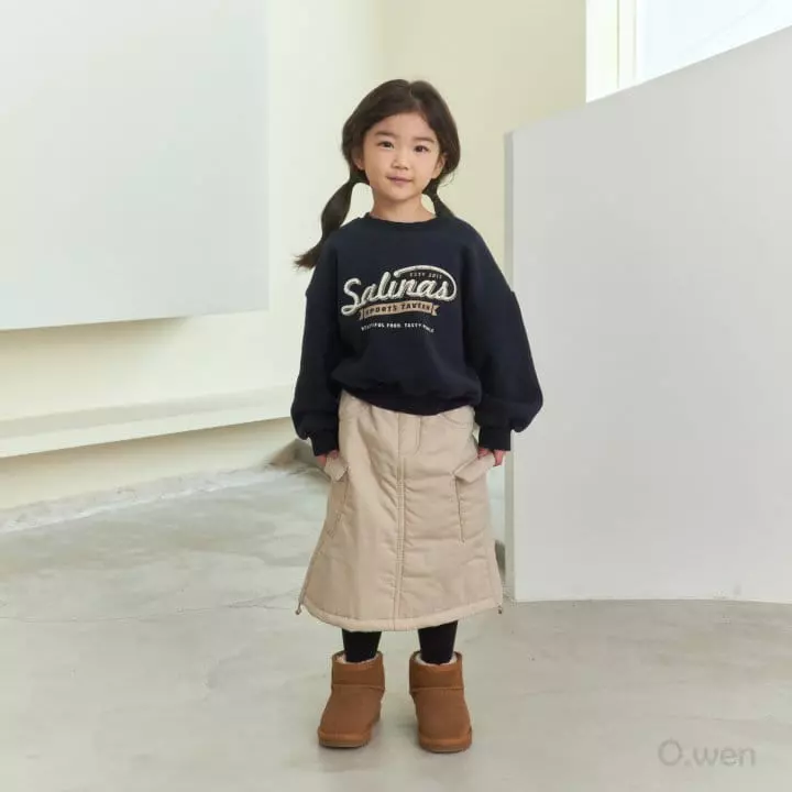 O Wen - Korean Children Fashion - #minifashionista - Lian Crop Sweatshirt - 5