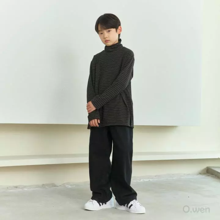 O Wen - Korean Children Fashion - #prettylittlegirls - Wide Jeans - 11