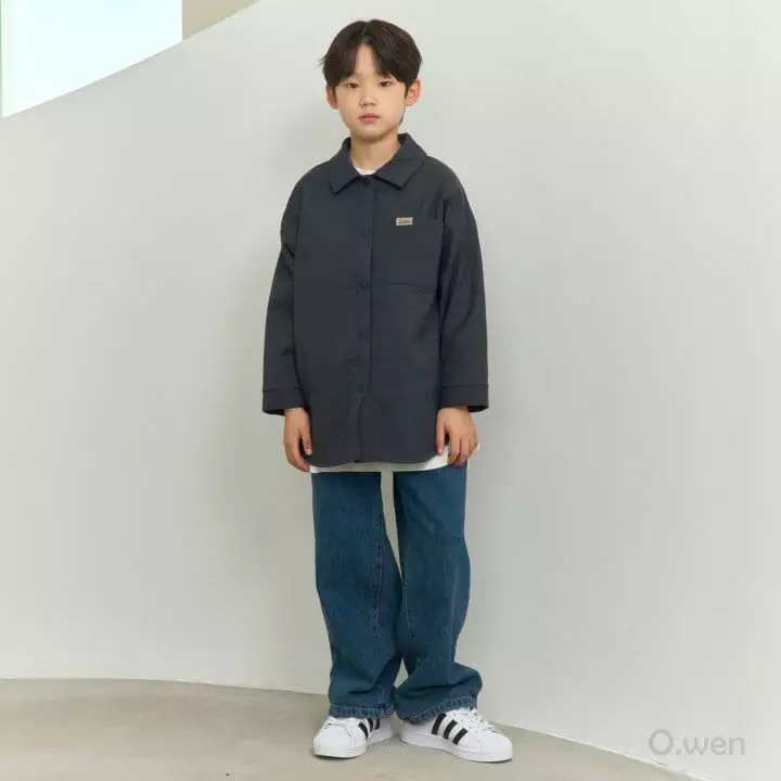 O Wen - Korean Children Fashion - #prettylittlegirls - Peach Fleece Layered Tee - 6