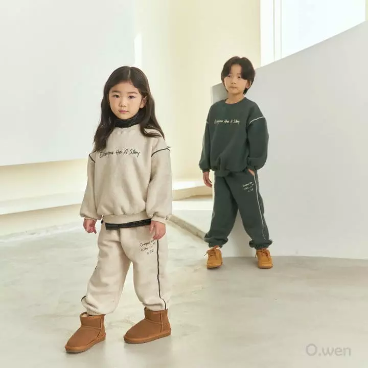 O Wen - Korean Children Fashion - #prettylittlegirls - Story Sweatshirt