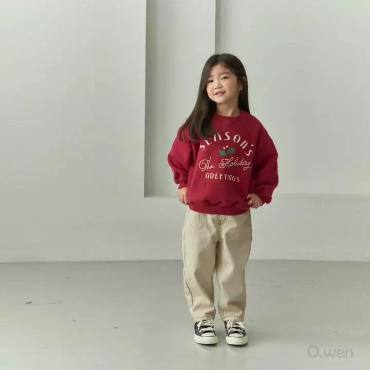O Wen - Korean Children Fashion - #toddlerclothing - Holly Sweatshirt - 9