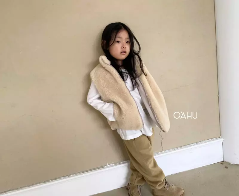 O'ahu - Korean Children Fashion - #Kfashion4kids - Snug Vest - 11
