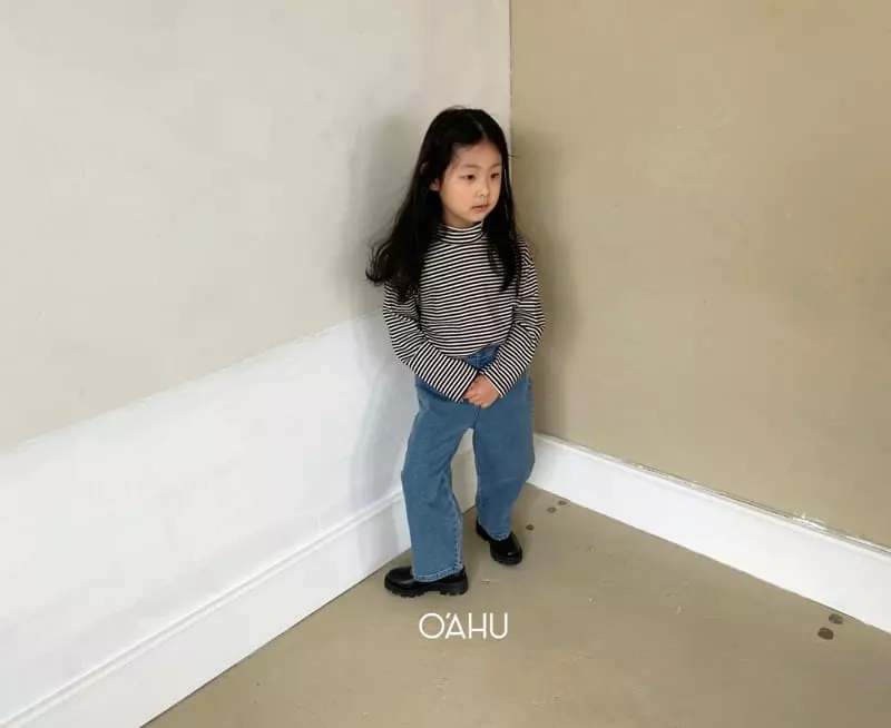 O'ahu - Korean Children Fashion - #Kfashion4kids - Warm About Jeans - 3