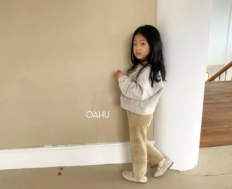 O'ahu - Korean Children Fashion - #childofig - Room Veloure Pants - 5