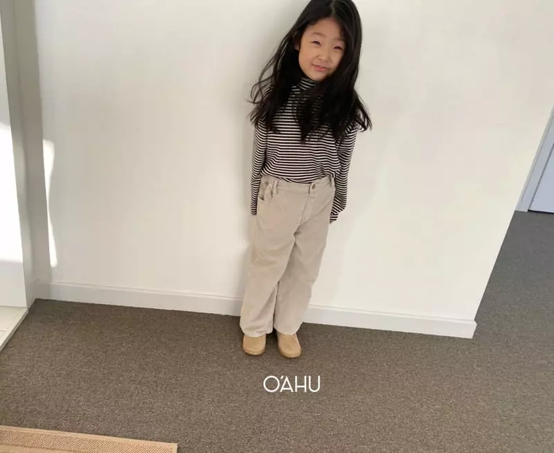 O'ahu - Korean Children Fashion - #childofig - Nuts Rib Pants - 11