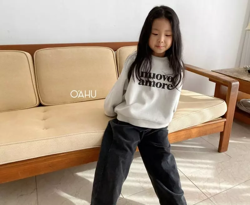 O'ahu - Korean Children Fashion - #childrensboutique - Nubo Sweatshirt - 12