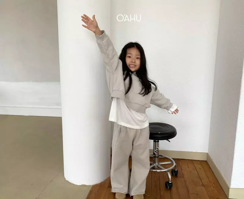 O'ahu - Korean Children Fashion - #designkidswear - Dear Sweatshirt with Mom - 2