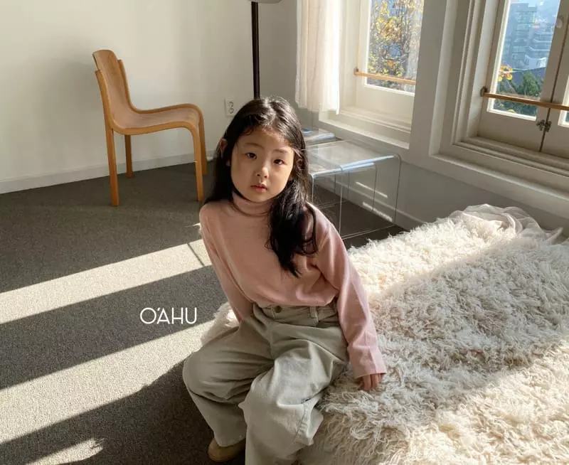 O'ahu - Korean Children Fashion - #discoveringself - Lili Turtleneck Tee