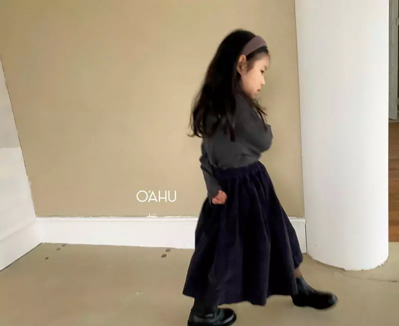 O'ahu - Korean Children Fashion - #kidsshorts - Kint Skirt - 6