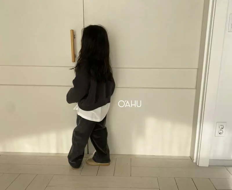 O'ahu - Korean Children Fashion - #kidsshorts - Nuts Rib Pants - 2
