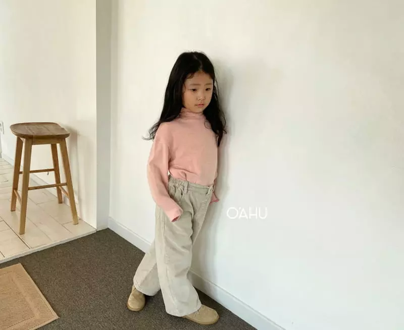 O'ahu - Korean Children Fashion - #kidsshorts - Lili Turtleneck Tee - 4