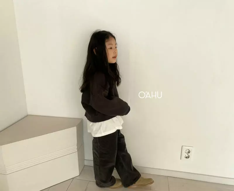 O'ahu - Korean Children Fashion - #kidsstore - Nuts Rib Pants - 3
