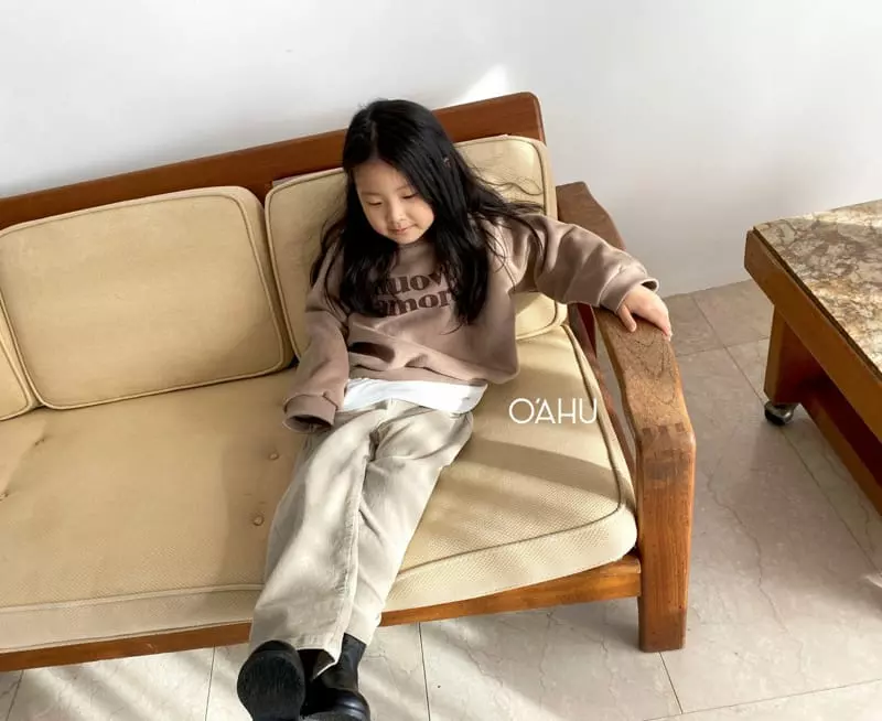 O'ahu - Korean Children Fashion - #kidsstore - Nubo Sweatshirt