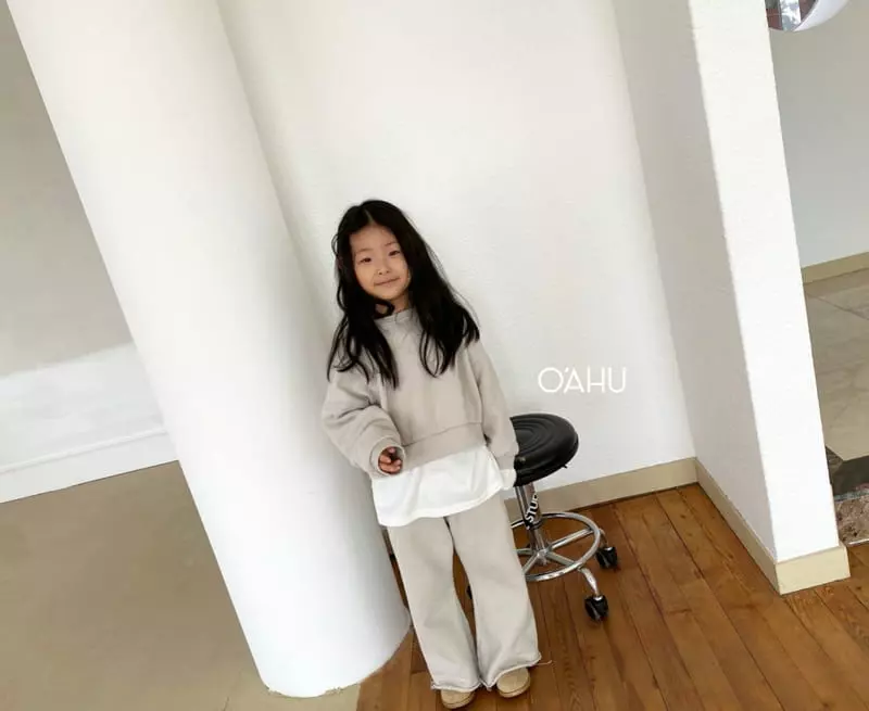 O'ahu - Korean Children Fashion - #kidzfashiontrend - Warm Slow Tee - 11