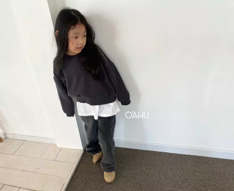 O'ahu - Korean Children Fashion - #kidsstore - Nuts Rib Pants - 4