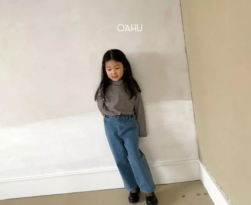 O'ahu - Korean Children Fashion - #kidzfashiontrend - Warm About Jeans - 2