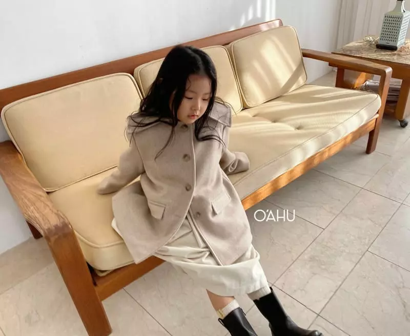O'ahu - Korean Children Fashion - #kidzfashiontrend - Til Burry Coat - 5