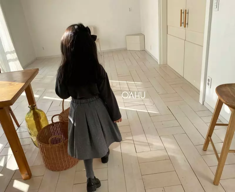 O'ahu - Korean Children Fashion - #littlefashionista - Bruch Skirt - 5