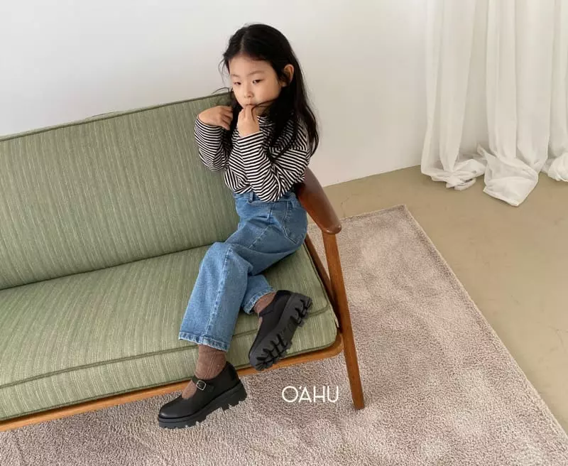 O'ahu - Korean Children Fashion - #Kfashion4kids - Warm About Jeans - 4