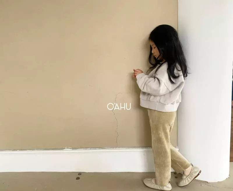 O'ahu - Korean Children Fashion - #toddlerclothing - Room Veloure Pants - 4