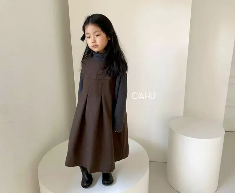 O'ahu - Korean Children Fashion - #todddlerfashion - Anne One-pece - 10