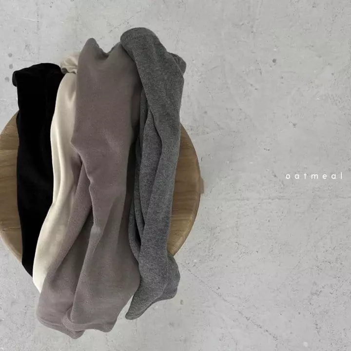 Oatmeal - Korean Children Fashion - #Kfashion4kids - Basic Leggings - 8