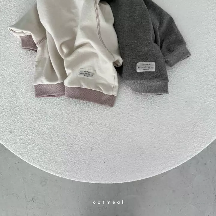 Oatmeal - Korean Children Fashion - #Kfashion4kids - Gla Sweatshirt - 3