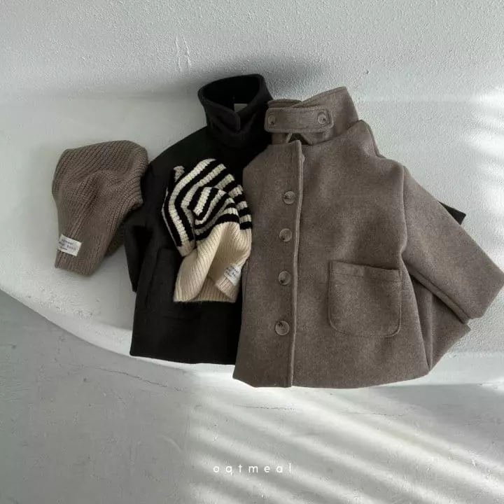 Oatmeal - Korean Children Fashion - #childofig - Litten Coat - 6