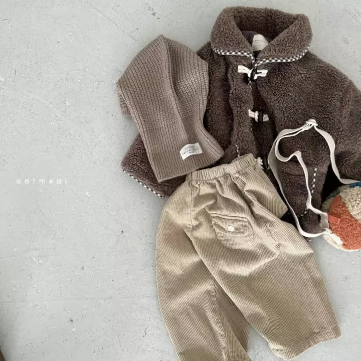 Oatmeal - Korean Children Fashion - #childofig - Mollden Baraclava - 3