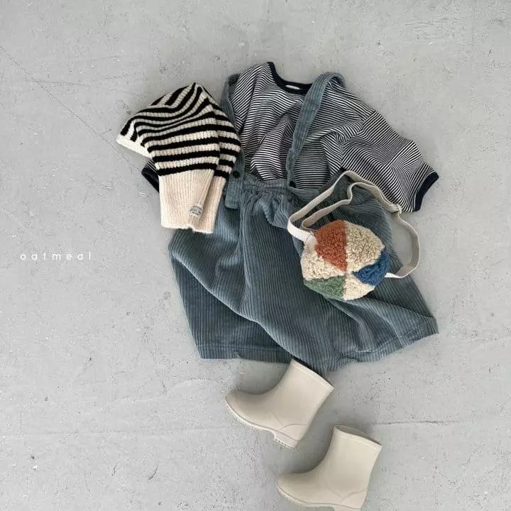 Oatmeal - Korean Children Fashion - #childrensboutique - Angel One-piece - 2
