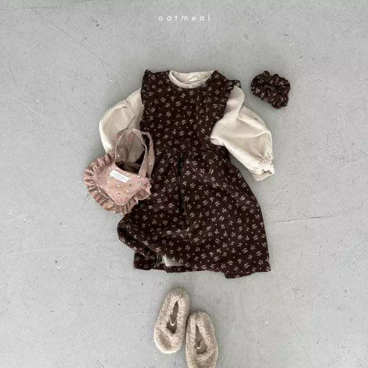 Oatmeal - Korean Children Fashion - #designkidswear - Prua One-piece - 5
