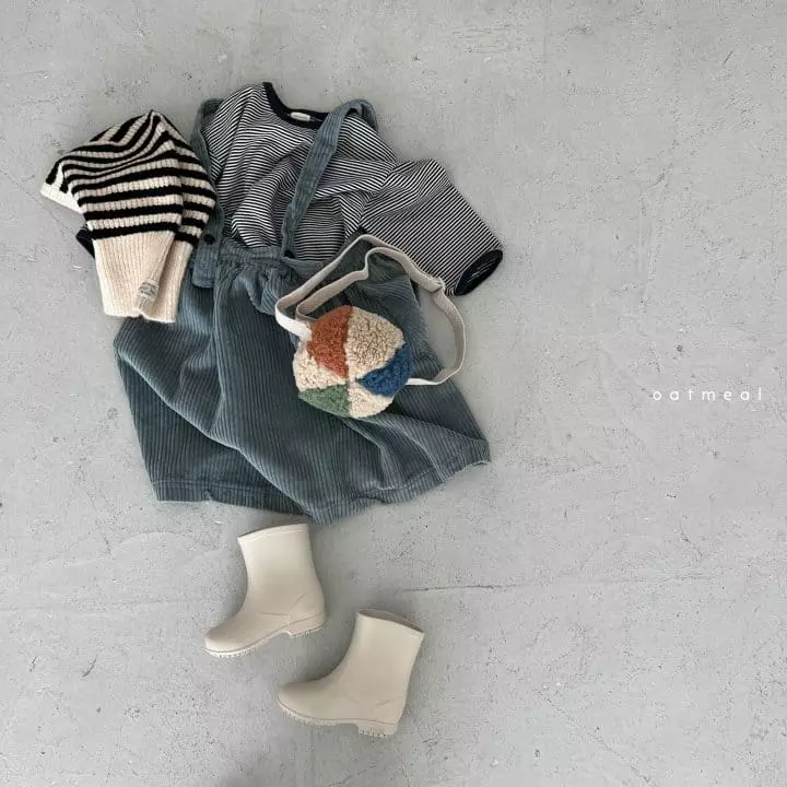 Oatmeal - Korean Children Fashion - #designkidswear - Angel One-piece - 3