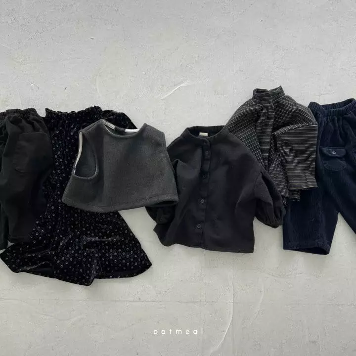 Oatmeal - Korean Children Fashion - #discoveringself - Lua Puff Blouse - 8