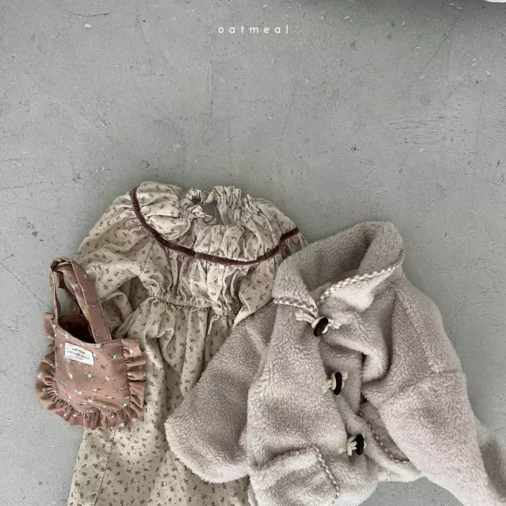 Oatmeal - Korean Children Fashion - #discoveringself - Pindor One-piece - 3