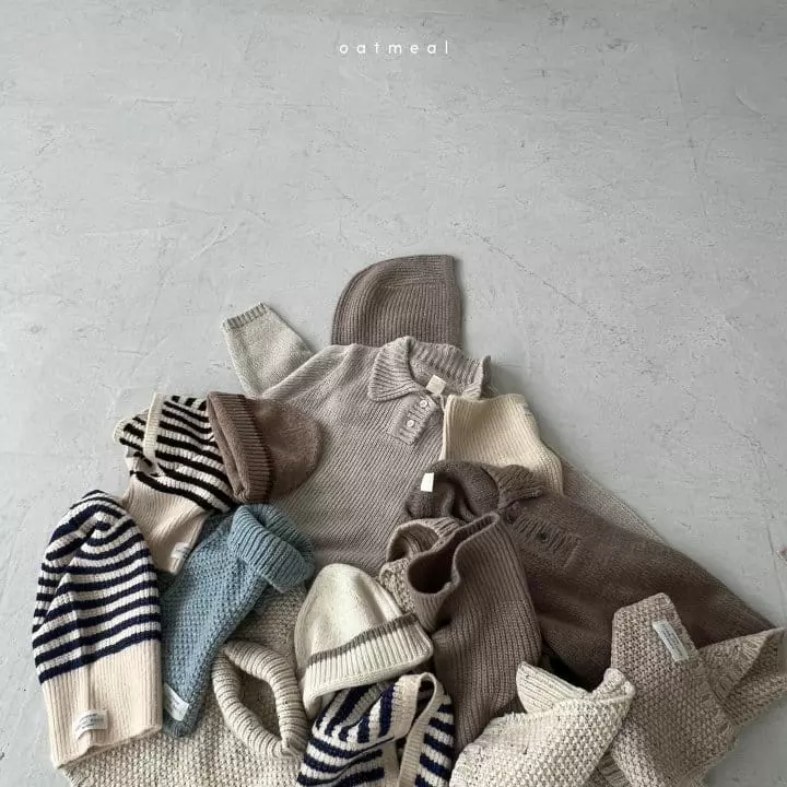 Oatmeal - Korean Children Fashion - #discoveringself - Moye Beanie - 2