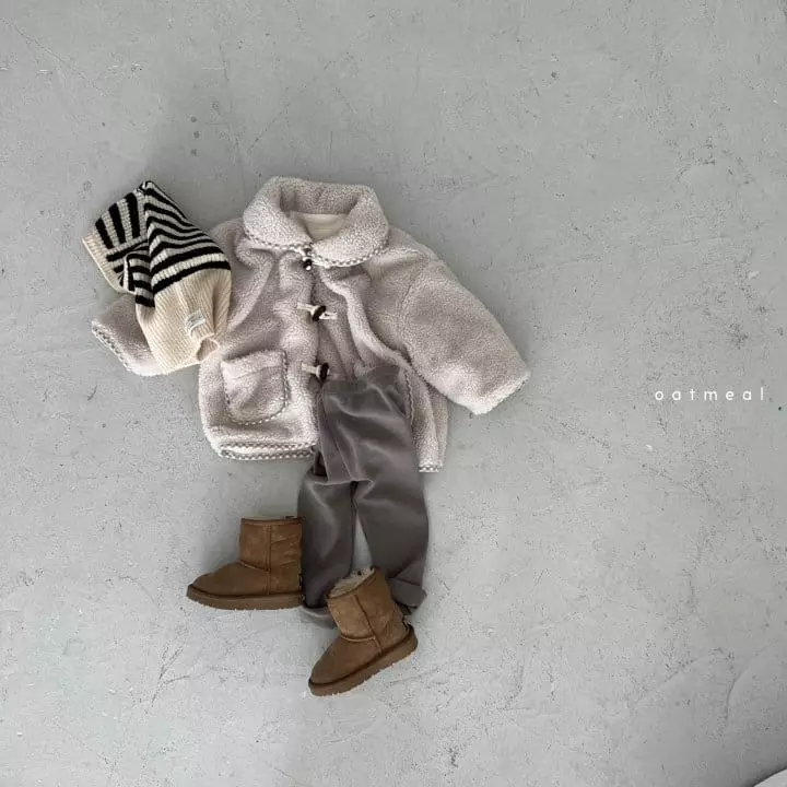 Oatmeal - Korean Children Fashion - #discoveringself - Basic Leggings - 4