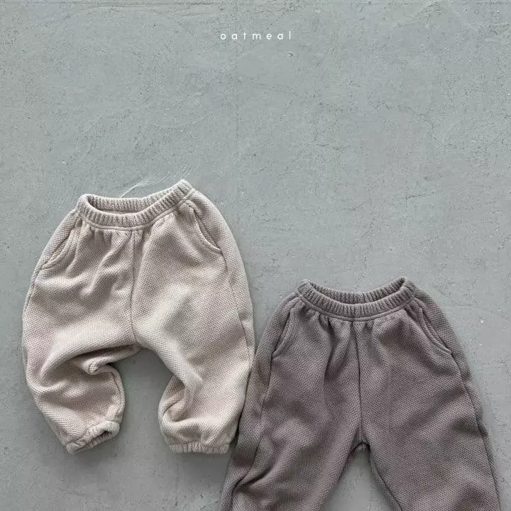 Oatmeal - Korean Children Fashion - #kidsshorts - Somsom Pants